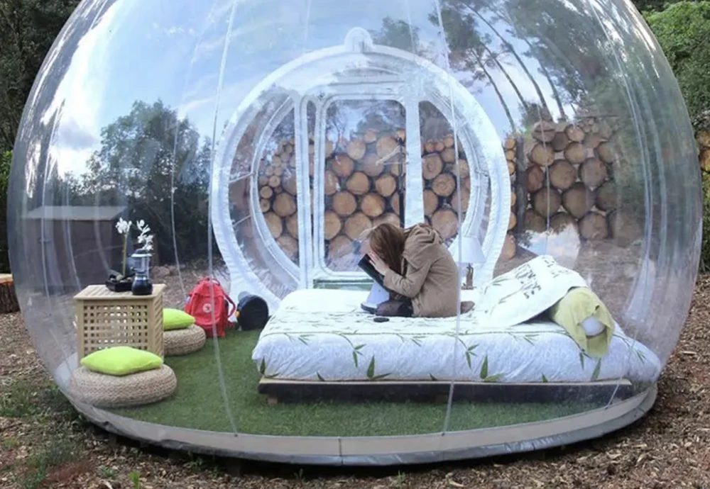 pvc inflatable bubble tent